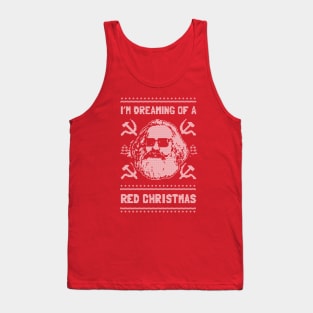 I'm Dreaming Of A Red Christmas Tank Top